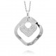 COLLIER FANTAISIE HYPNOTIC ARGENT COLLECTION INFINITIV