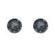 Boucles d'oreilles puces RONDES 6 mm indicolite