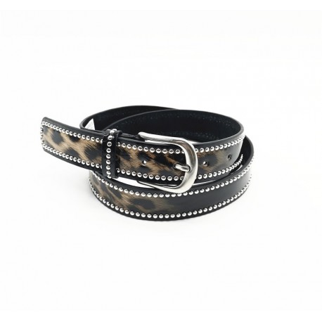 Ceinture  imprimé leopard